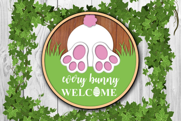 Download Every Bunny Welcome Easter Door Sign - Easter door sign Collection