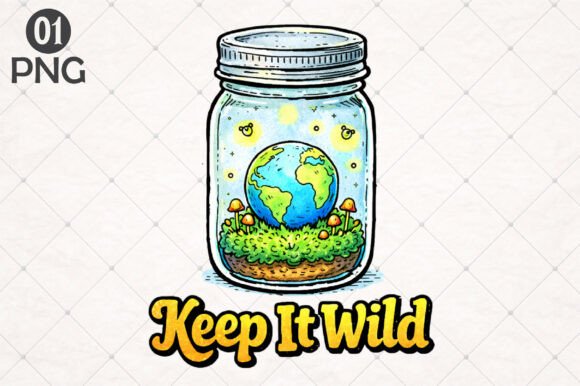 Download Keep It Wild Nature Lover T-Shirt Design - Premium Resources