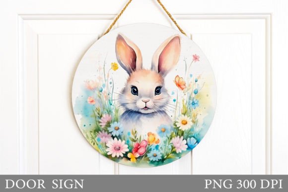 Download Easter Bunny Door Sign. Easter Door Sign - Easter door sign Collection