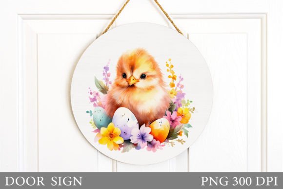 Download Cute Chick Door Sign. Easter Door Sign - Easter door sign Collection