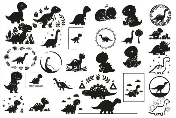 Download Cute Dinosaur Nursery Decor Design - Dino Collection