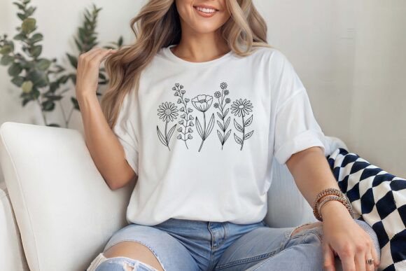 Download Wild Flowers Nature Lover Shirt SVG PNG - Nature lover Collection