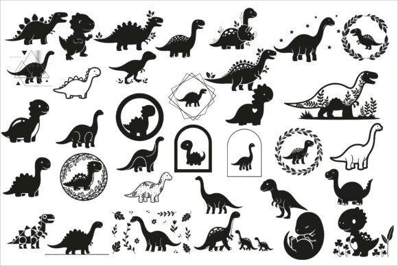 Download Cute Dinosaur Nursery Decor Design - Dino Collection