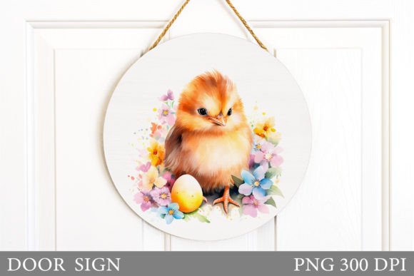 Download Cute Chick Door Sign. Easter Door Sign - Easter door sign Collection