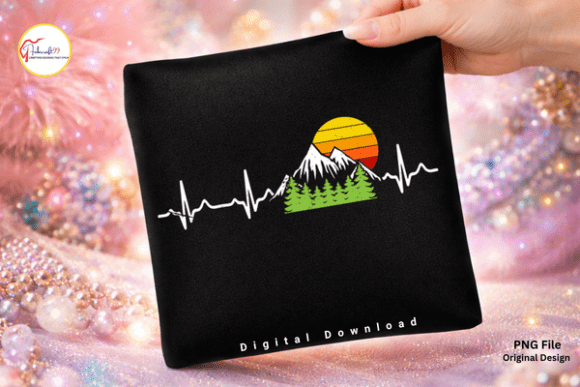 Download Nature Lover Mountain Heartbeat PNG - Nature lover Collection